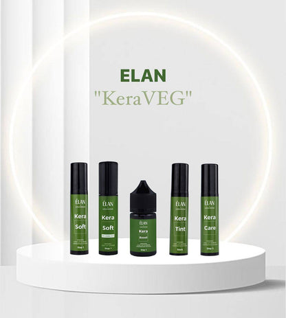 KeraVEG serum-lifting system for eyelashes and eyebrows ELAN x Logvinova