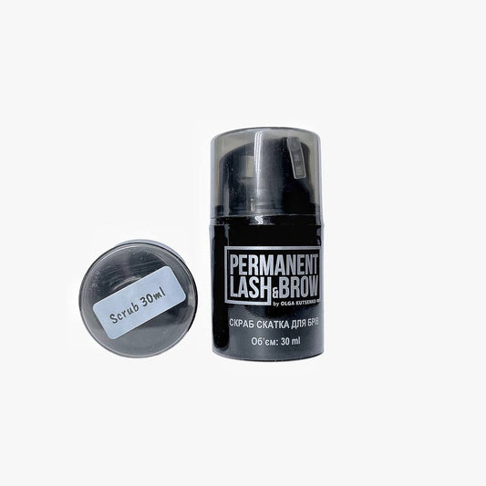 Скраб для брів Permanent lash&brow, 30 мл