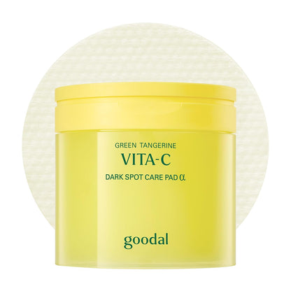 GOODAL Green Tangerine VITA C Toner Pads - Korean Skin Care, 70 Pads