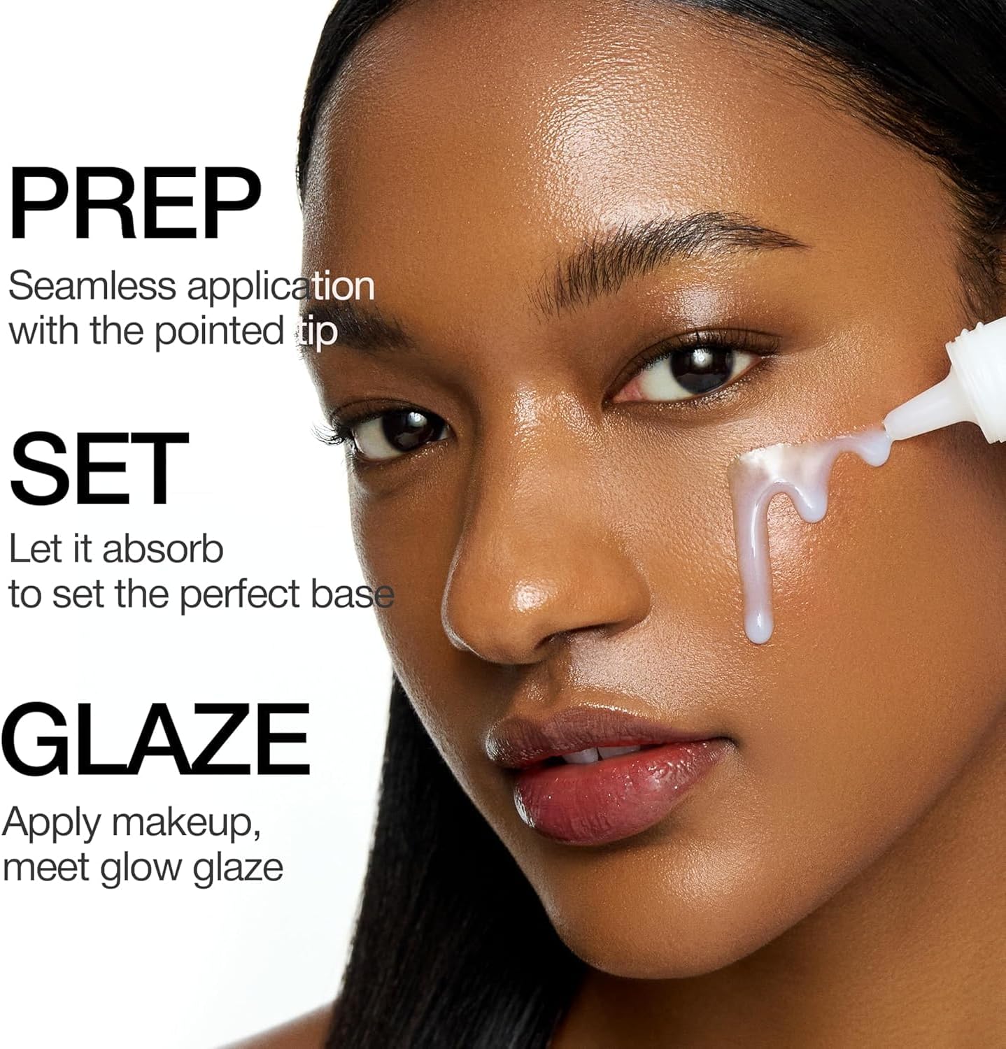 CLIO Glazing Milky Essence for Sensitive Skin, Rice PDRN for Boosting Radiant Glass Skin, Lightweight Hydrating Skin Prep for Makeup, Repairing Skin Barrier with Ceramide, Korean Skincare, 4.05 Fl Oz