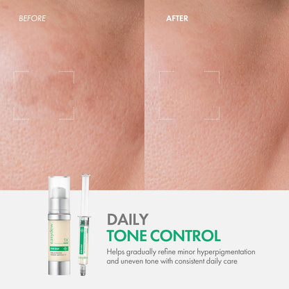 Easydew DW-EGF Melatoning Ampoule 1X - Зволожуюча сироватка від темних плям з ніацинамідом та глутатіоном для нерівної шкіри - Швидкопоглинаюча денна та нічна ампульна корейська косметика для догляду за шкірою (дозатор 0.27 рідкої унції, EGF 1X) 