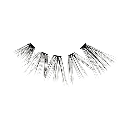 False Eyelashes, Lash Extension Kit 08, 9mm-16mm, Narrow Band, Easy to Apply and Remove, No Damage to Natural Eyelashes, 120 Lash Clusters