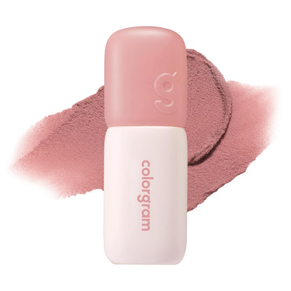 COLORGRAM NUDE BLUR TINT 02 CHARMING PINK | Тінт для губ і щік 2-в-1