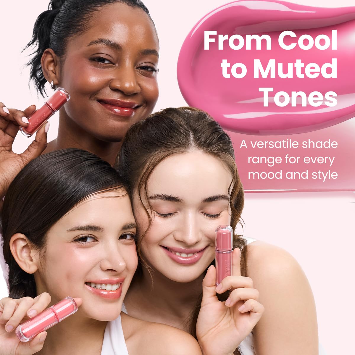 Peripera Mood Glowy Tint, Korean Lip Tint (14 ROSY WISH)