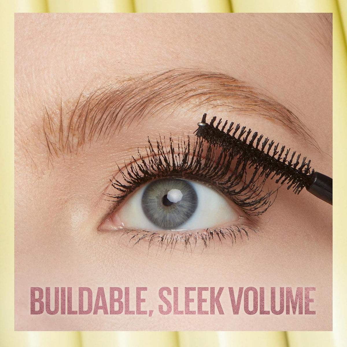 Туш для вій Maybelline The Colossal Bubble, змивна, коричнево-чорна