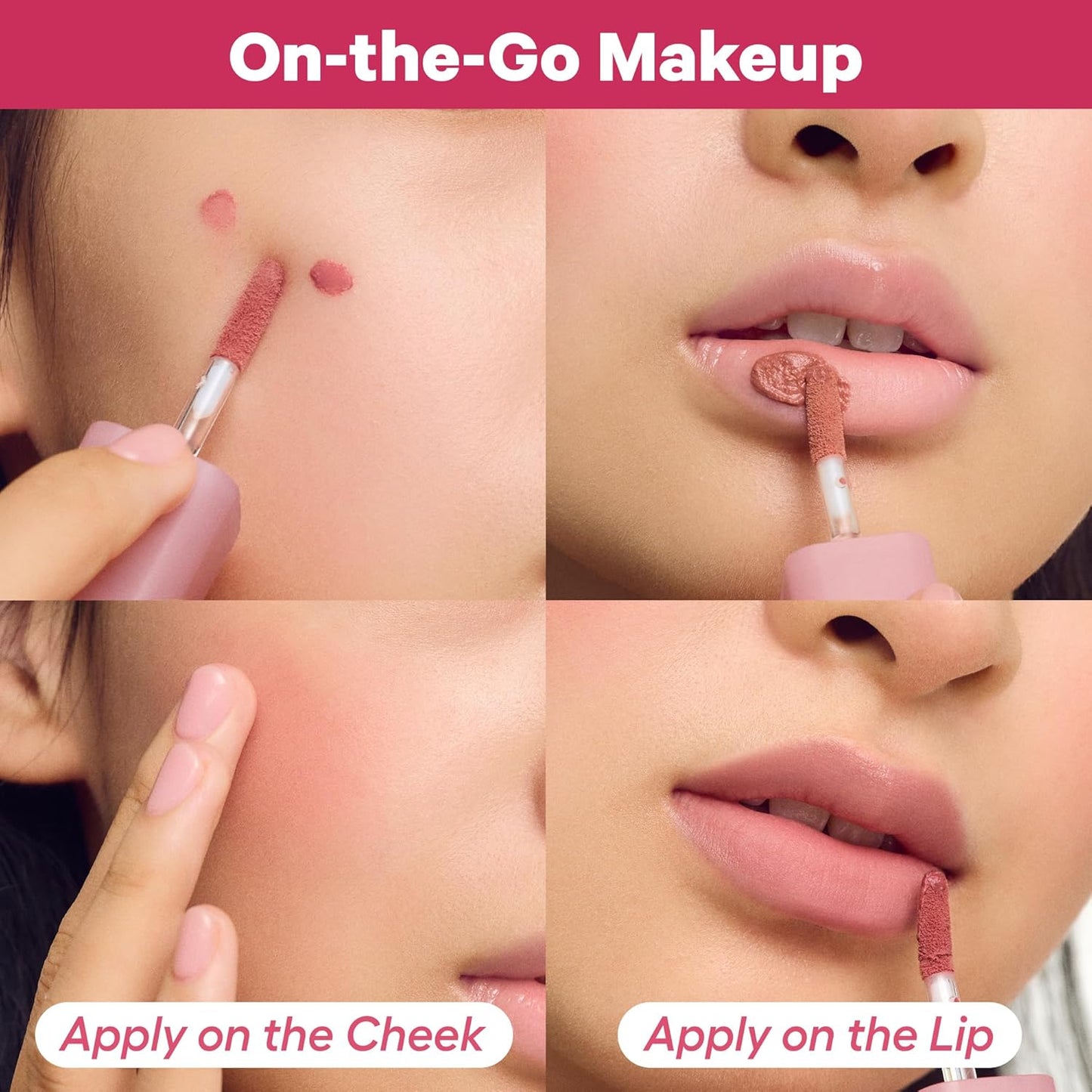 COLORGRAM NUDE BLUR TINT 02 CHARMING PINK | Тінт для губ і щік 2-в-1