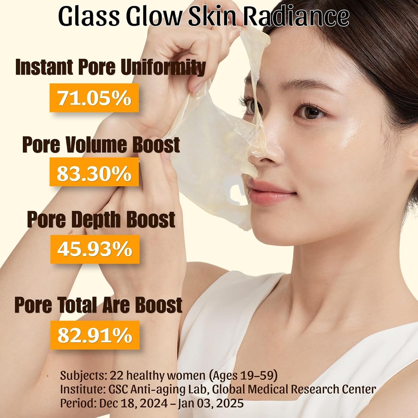 ELT Collagen Peel Off Face Mask Pack, Silicone Brush Included (60 ml / 2.02 fl.oz)
