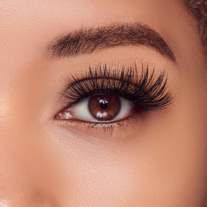 False Eyelashes, Lash Extension Kit 08, 9mm-16mm, Narrow Band, Easy to Apply and Remove, No Damage to Natural Eyelashes, 120 Lash Clusters
