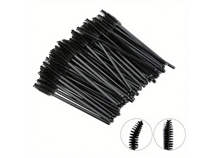 Brushes for eyebrows and eyelashes, pack of 50 pcs.