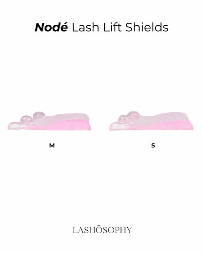 Валики для ламінування вій NODÉ | M-вигин, форма «крапля», від LASHÒSOPHY