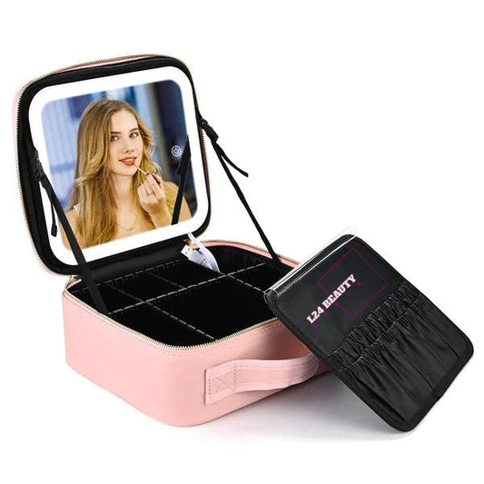 LED Portable Makeup Case