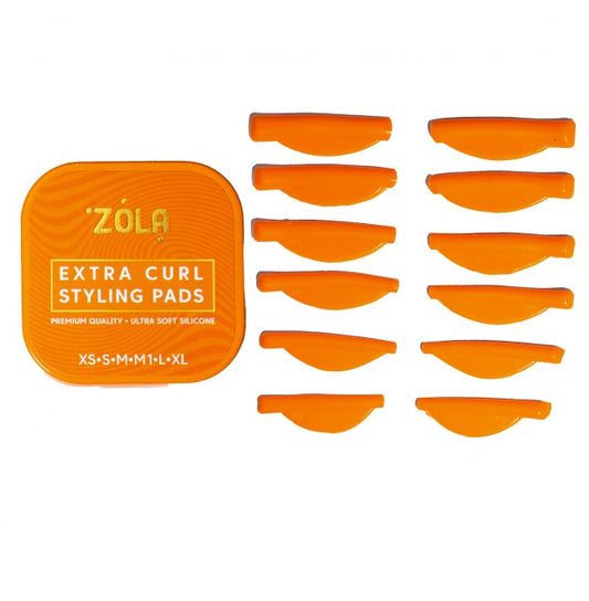 Набір валиків для ламінування вій ZOLA / Extra Curl Styling Pads (XS, S, M, M1, L, XL)
