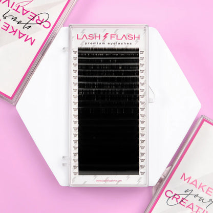 Black Collection False Eyelashes | Single-Length Tray LASHÒSOPHY