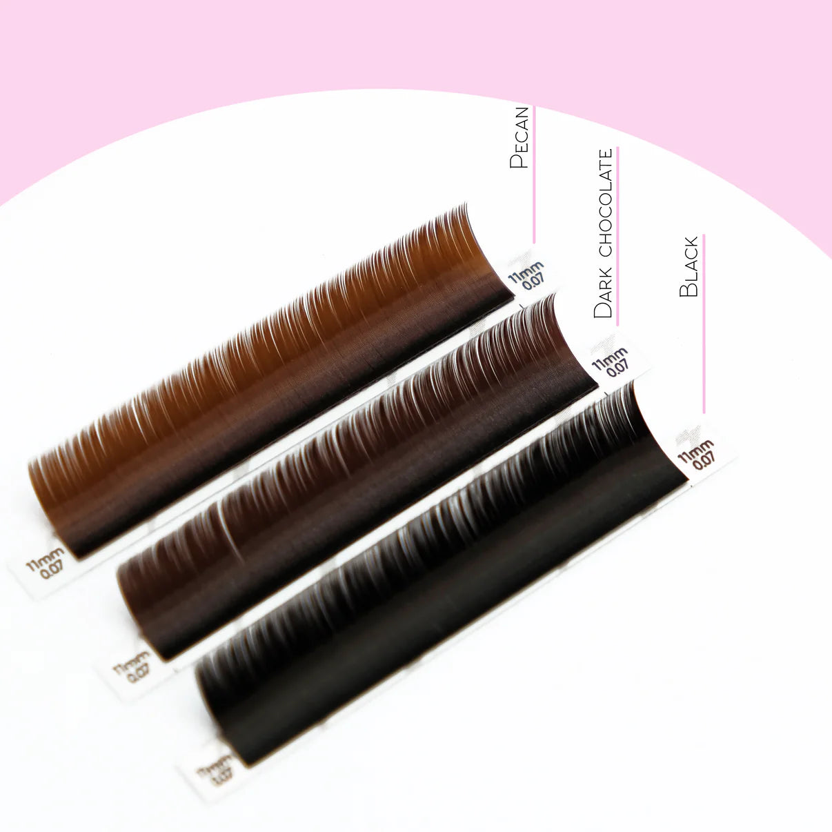 Black Collection False Eyelashes | Mixed Length Tray