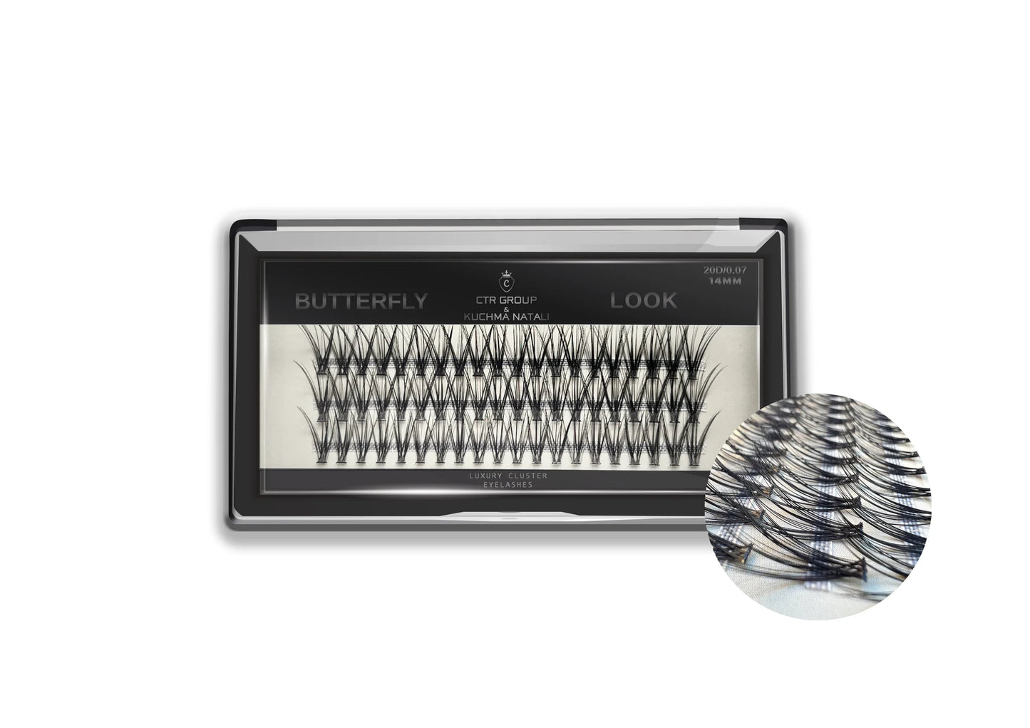 CTR GROUP - Cluster Eyelashes 20D/0.07 - Butterfly Look