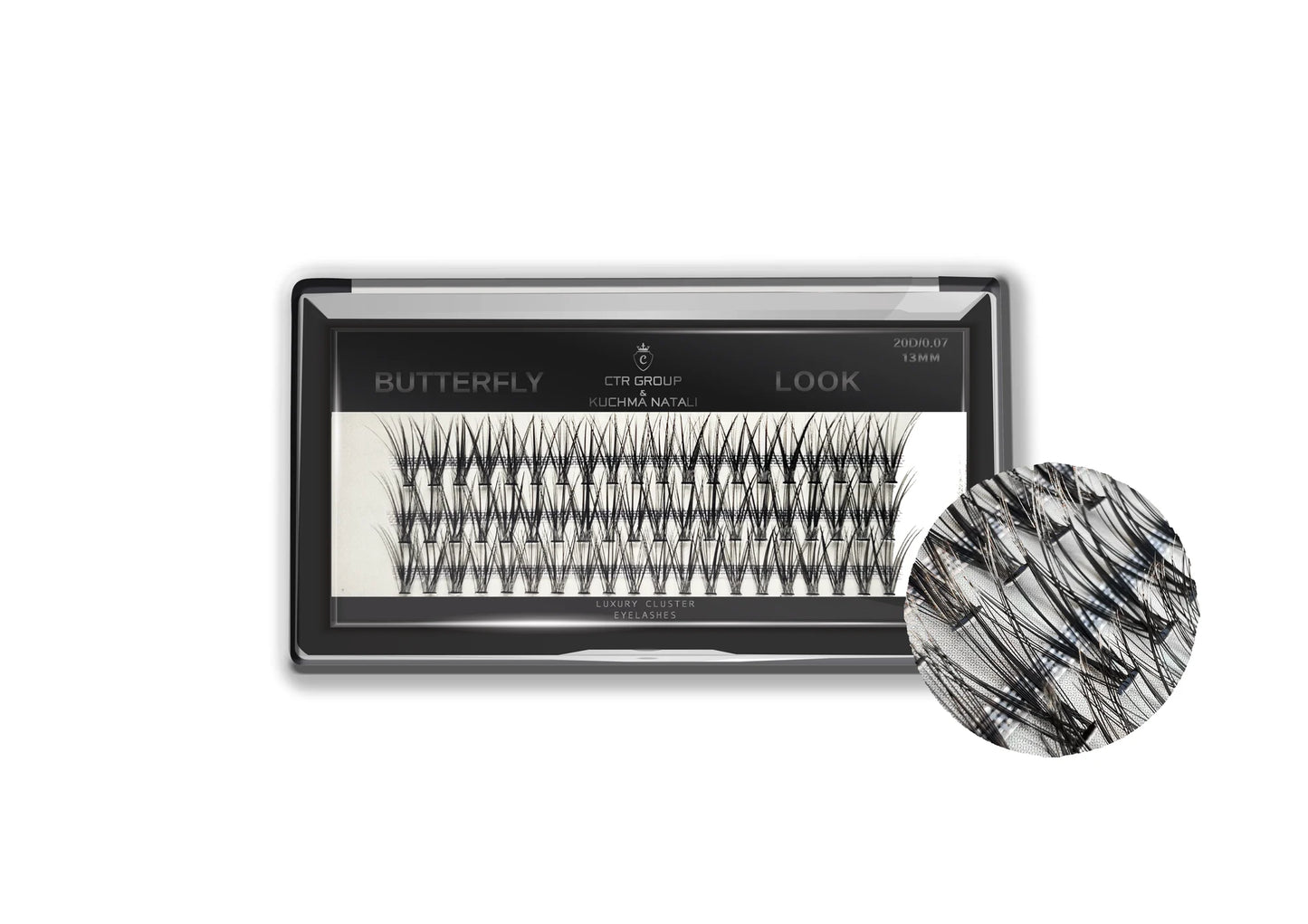 CTR GROUP - Cluster Eyelashes 20D/0.07 - Butterfly Look