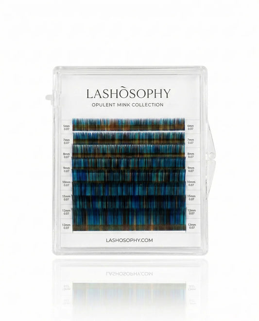 Ocean Breeze False Eyelashes | Mini Mixed Length Tray, Mix 6-13mm - 0,07