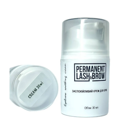 Soothing eyebrow cream Permanent lash&brow