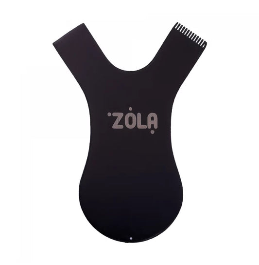 Металевий гребінець-аплікатор ZOLA - COMB Applicator - чорний