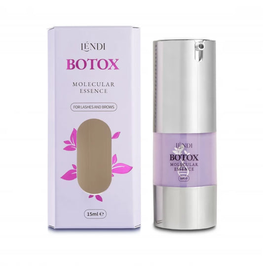 Botox for eyelashes and eyebrows Lendi / Botox Molecular Essence / jar, 15 ml