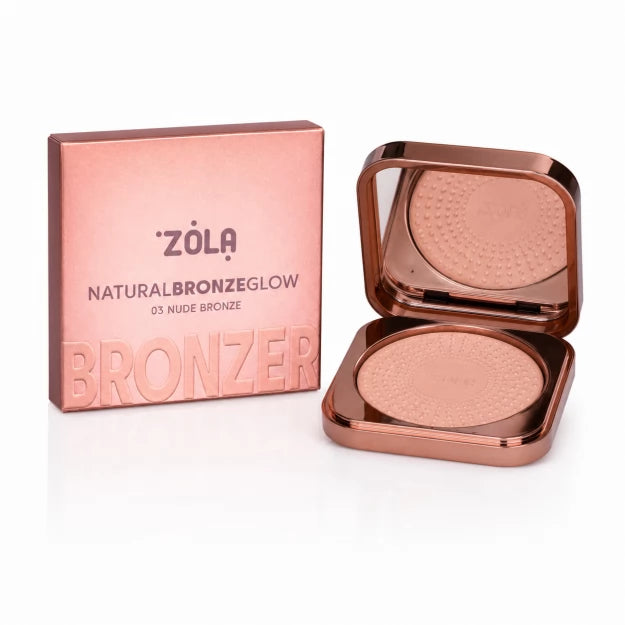 ZOLA Face Bronzer - Natural Bronze Glow