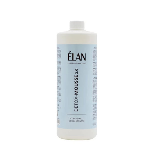Detox mousse foam cleansing for eyebrows and eyelashes ELAN - Detox-Mousse 2.0, 1000 ml (large)