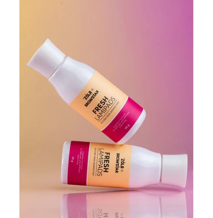 Дезінфікуючий засіб для силіконових валиків ZOLA x Browstar Fresh Lamipads, 50 г