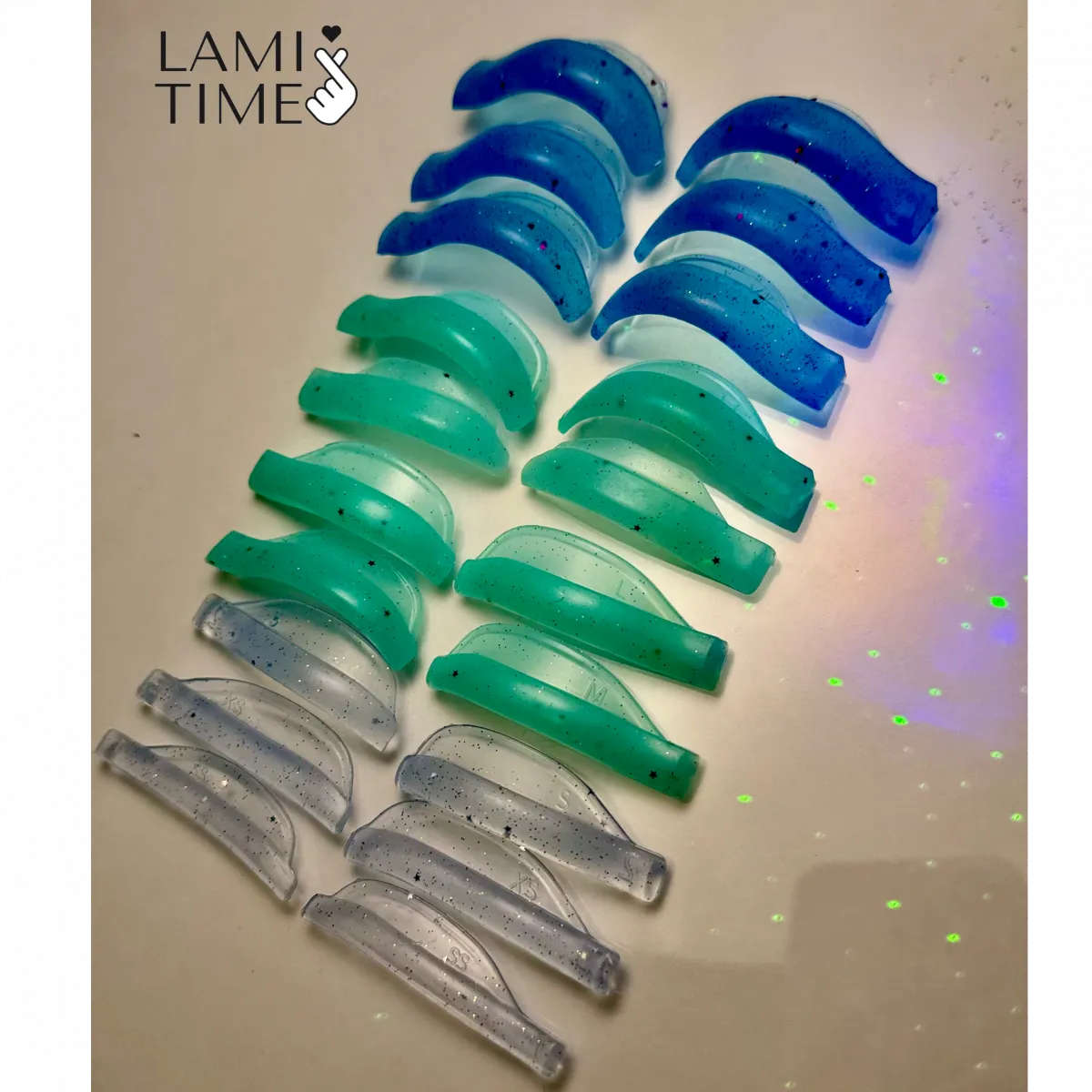 Aqua (Aquamarine) pads LAMI TIME