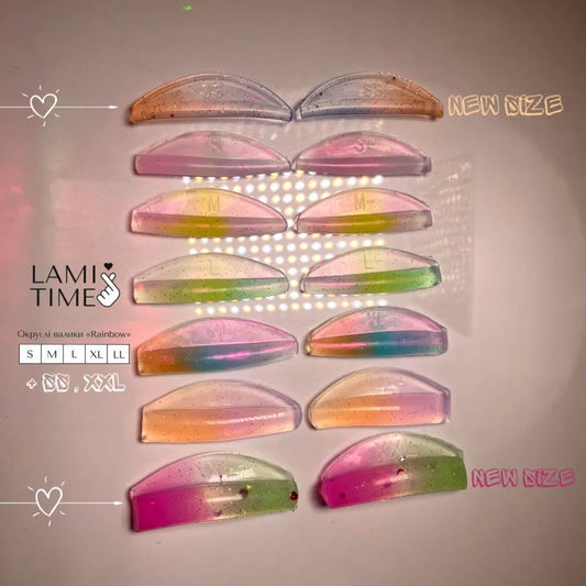 LamiTime RAINBOW rounded pads