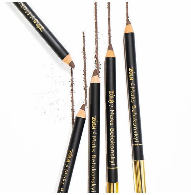 Eyebrow pencil powder for design and marking ZOLA x Maks Belokonskyi