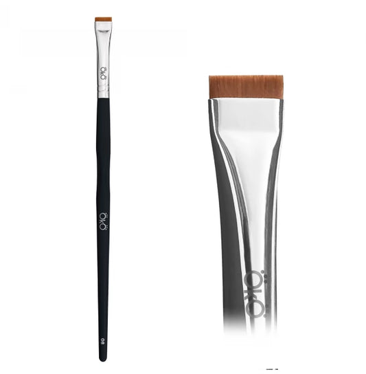 Eyebrow brush OKO - BLACK EDITION - №8 (wide straight)