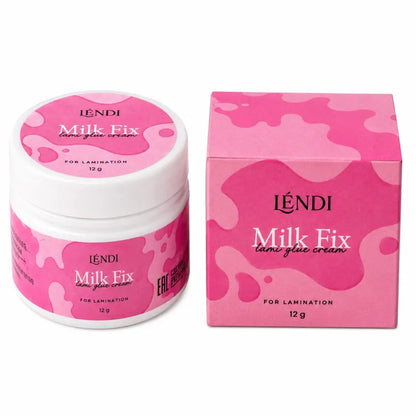 Cream eyelash lamination glue Lendi - Milk Fix Lami Glue Cream, 12 g