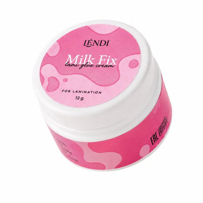 Cream eyelash lamination glue Lendi - Milk Fix Lami Glue Cream, 12 g