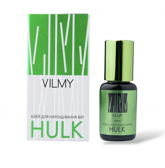 Transparent eyelash extension glue VILMY - HULK, 6 ml