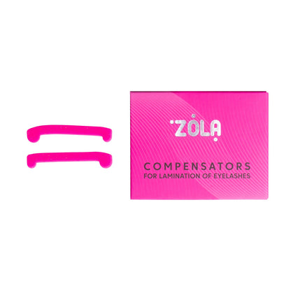 Compensators for lamination of eyelashes ZOLA / pink, 1 pair