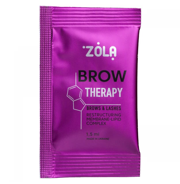 Membrane-lipid complex for eyebrows and eyelashes ZOLA/Brow Therapy/sachet, 1.5 ml