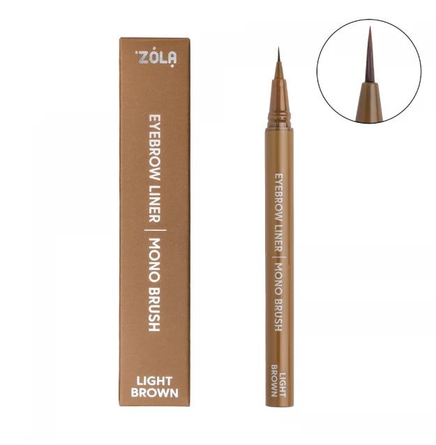 Підводка для брів з монопензлем ZOLA - Mono Brush