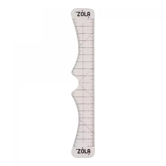 Eyebrow ruler ZOLA (without eraser)
