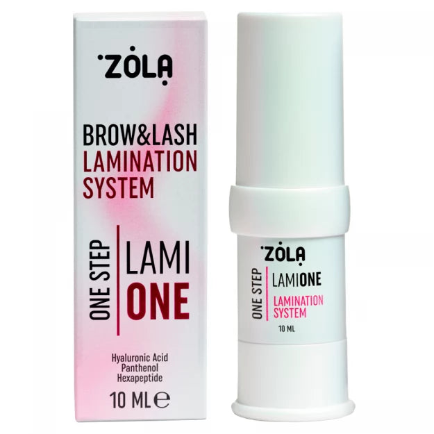ZOLA LAMIONE ONE STEP моносклад для ламінування брів та вій, 10 мл