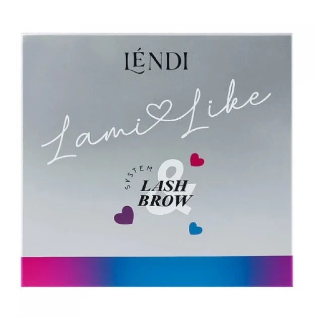 Lendi "Lami Like" Eyelash and Eyebrow Lamination Kit - 3 x 3 ml Sachets