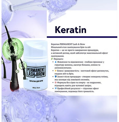 Permanent Lash&Brow Lamination Kit (2 x 5 ml bottles)