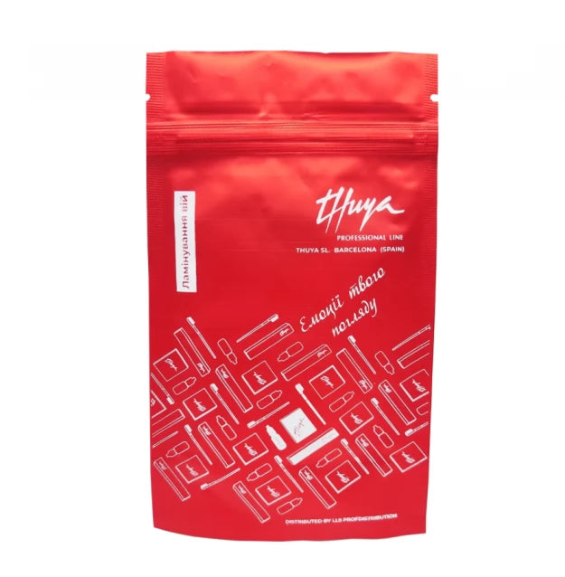 Thuya set (permanent gel, 2 ml + neutralizer cream, 2 ml) / MINI SET (red)