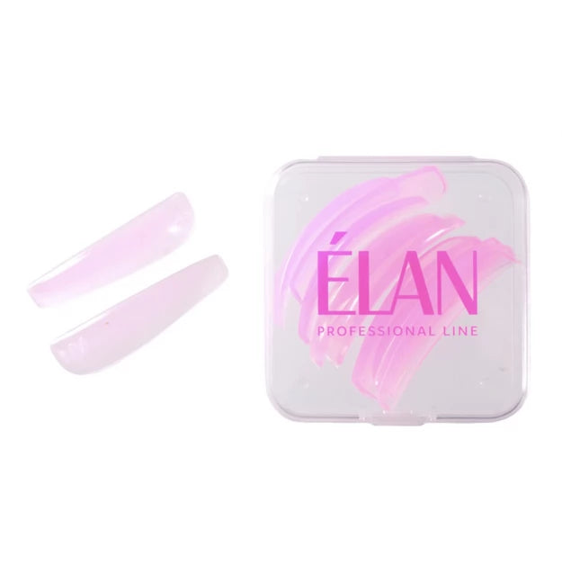 Набір валиків для ламінування вій ELAN / WOW LASH 6 пар / рожеві напівпрозорі