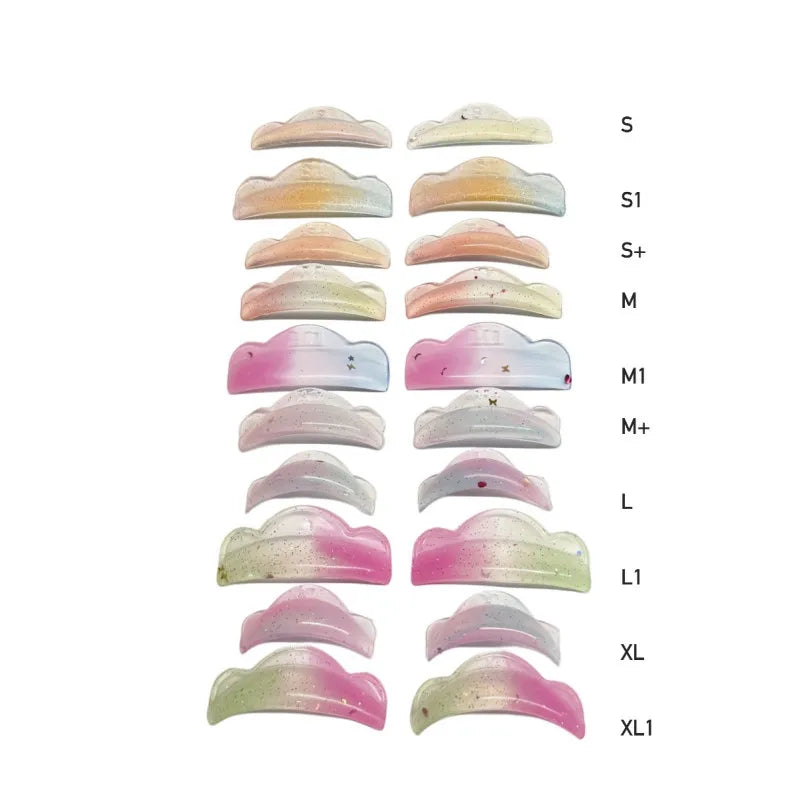 Set of rollers for eyelash lamination LASH TREND EXTRA 2.0 (10 pairs + compensators)