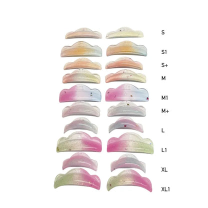 Set of rollers for eyelash lamination LASH TREND EXTRA 2.0 (10 pairs + compensators)
