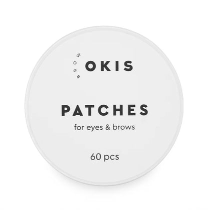 Moisturizing hydrogel patches for eyes and eyebrows OKIS Brow PATCHES, 60 pcs