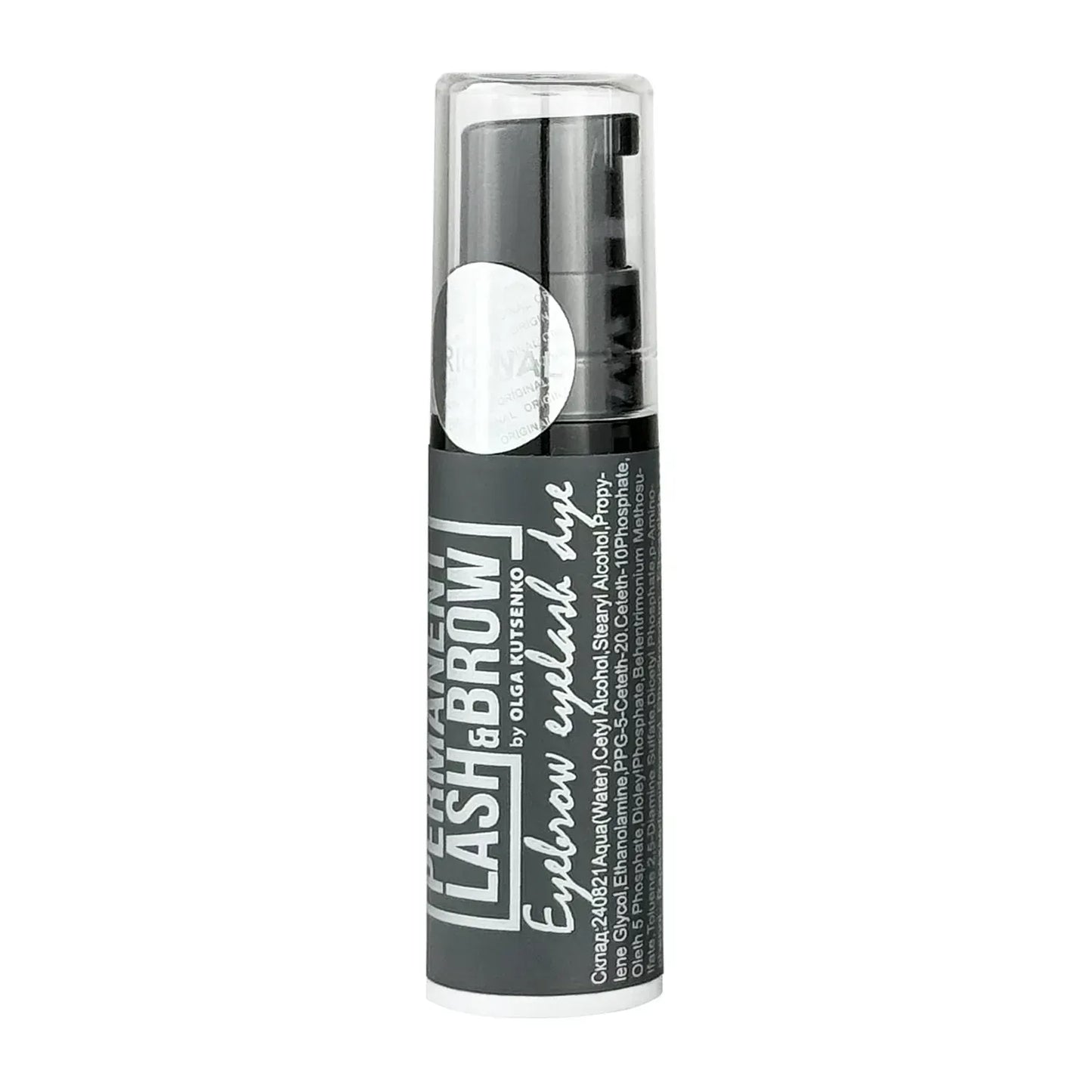 Фарба для брів та вій Permanent lash&brow, 5 мл