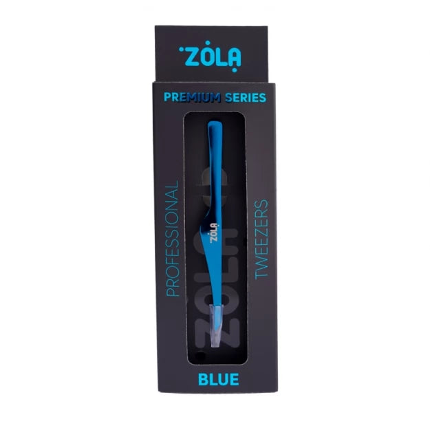 ZOLA Professional Angled Eyebrow Tweezers - Premium Series