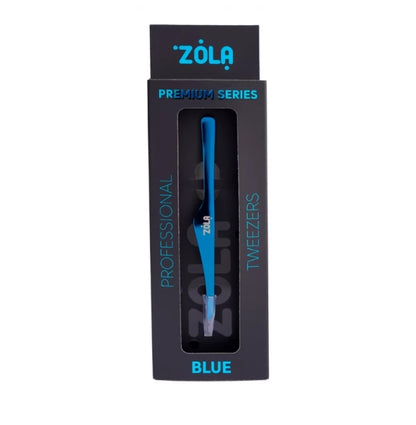 ZOLA Professional Angled Eyebrow Tweezers - Premium Series