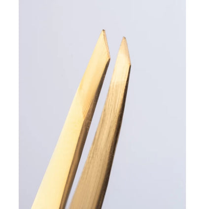 ZOLA Professional Angled Eyebrow Tweezers - Premium Series